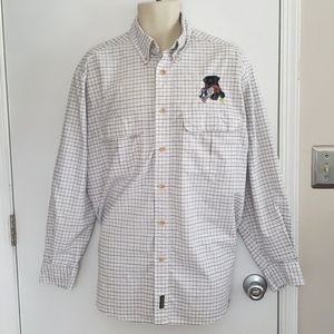 Woolrich Tattersoll Plaid Shirt Size L